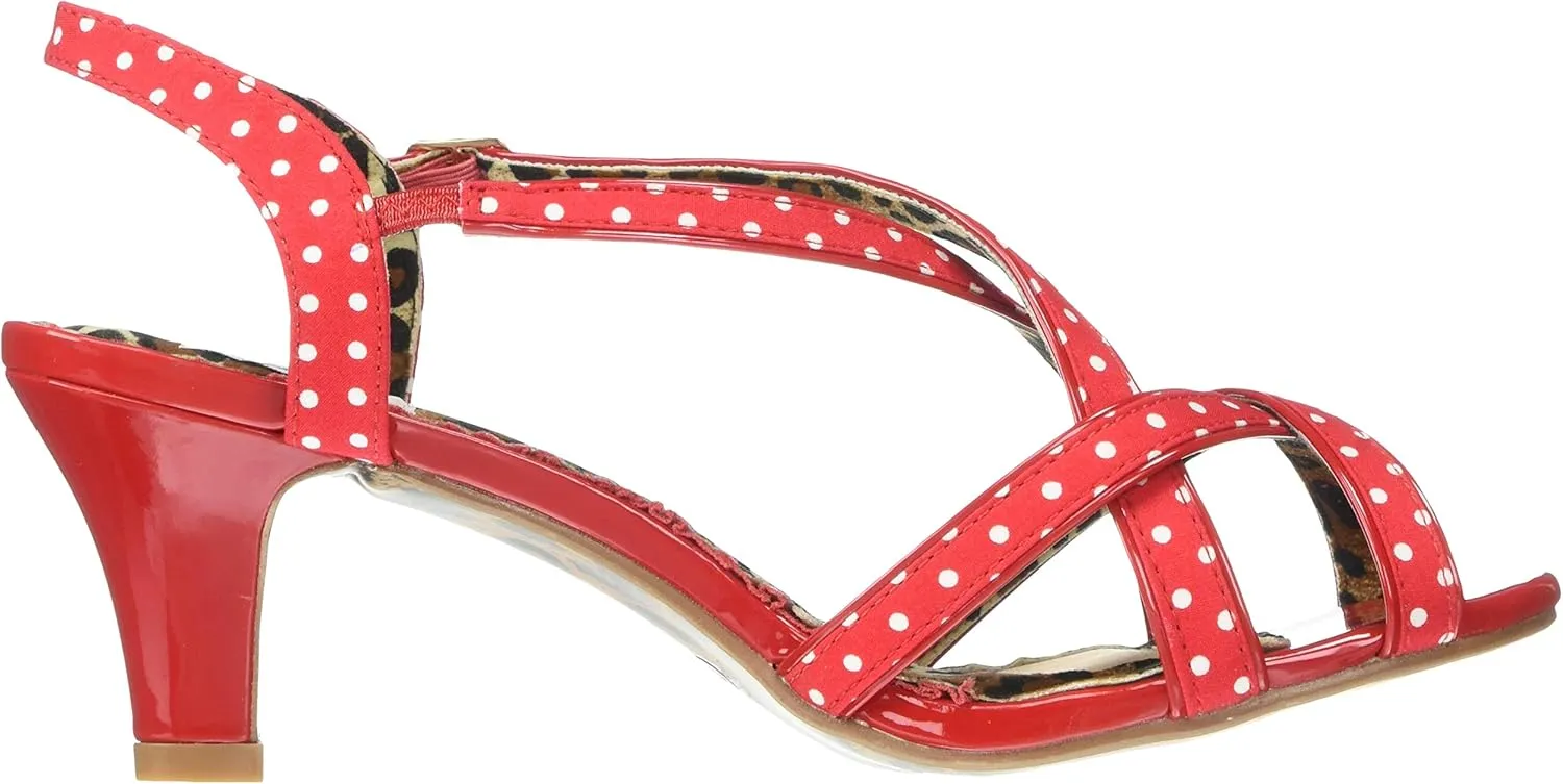 Bettie Page Women's Bp250-gracie Heeled Sandal