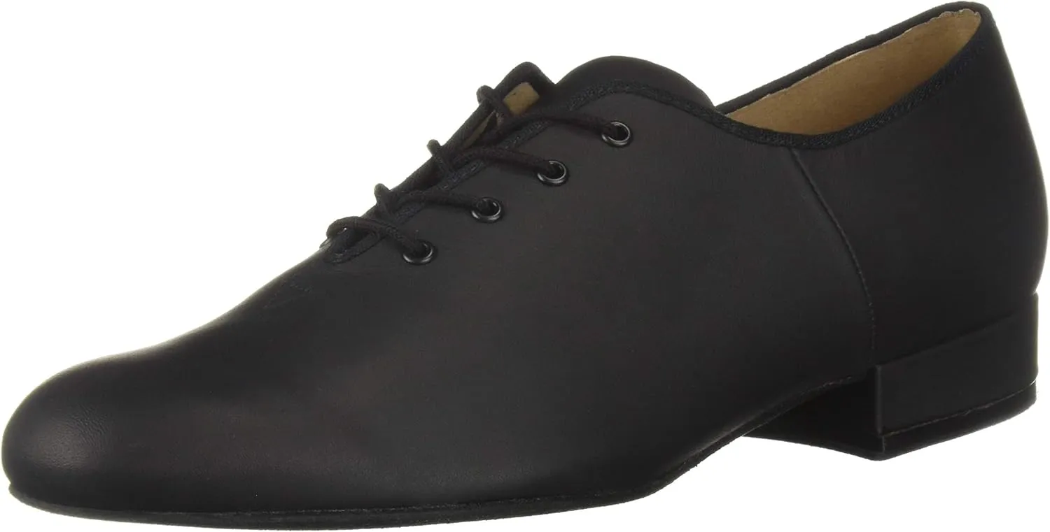 Bloch Men's Jazz Oxford Suede Sole Dance Shoe, Black, 7.5 Medium US