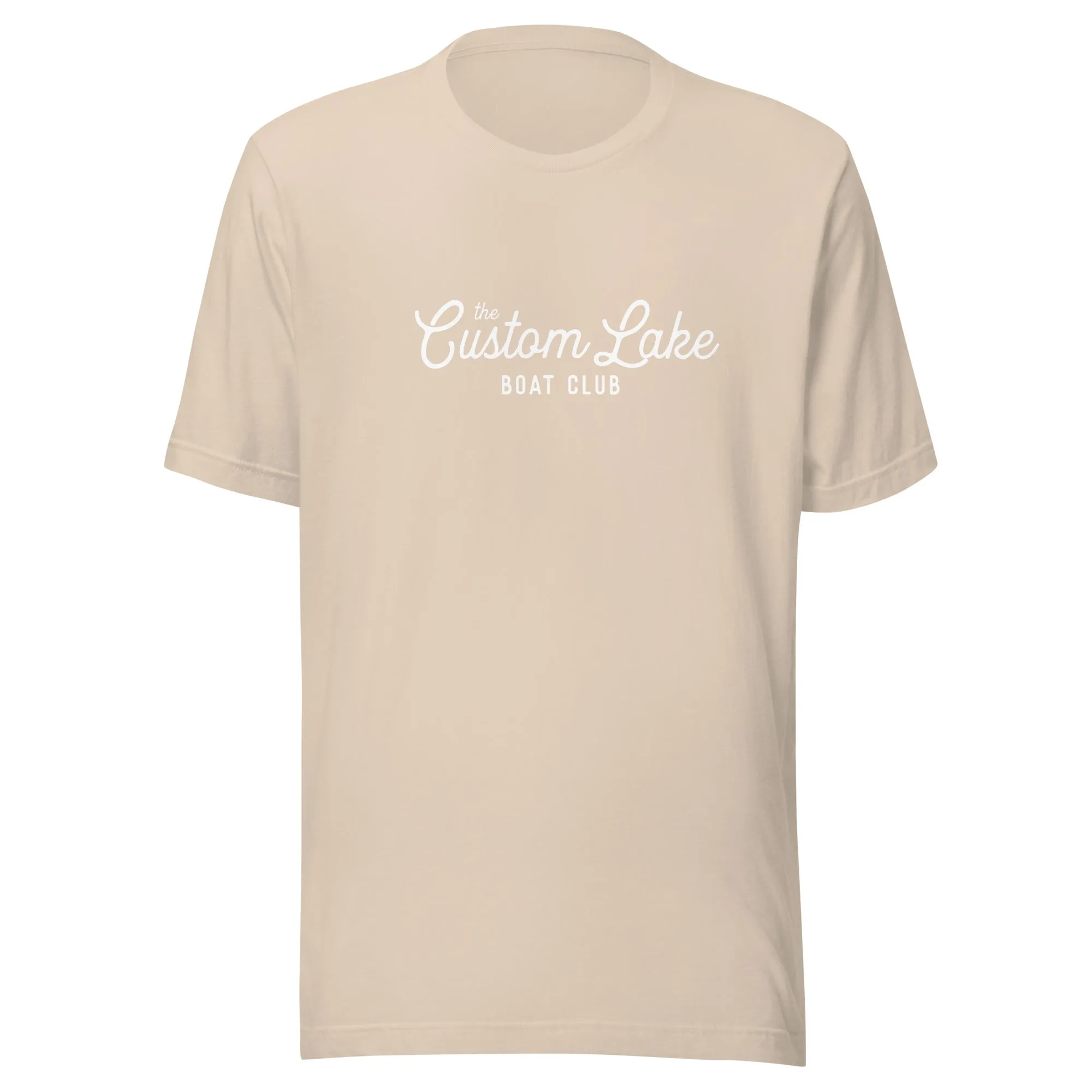 Boat Club Lake Logo Lightweight Unisex T-shirt