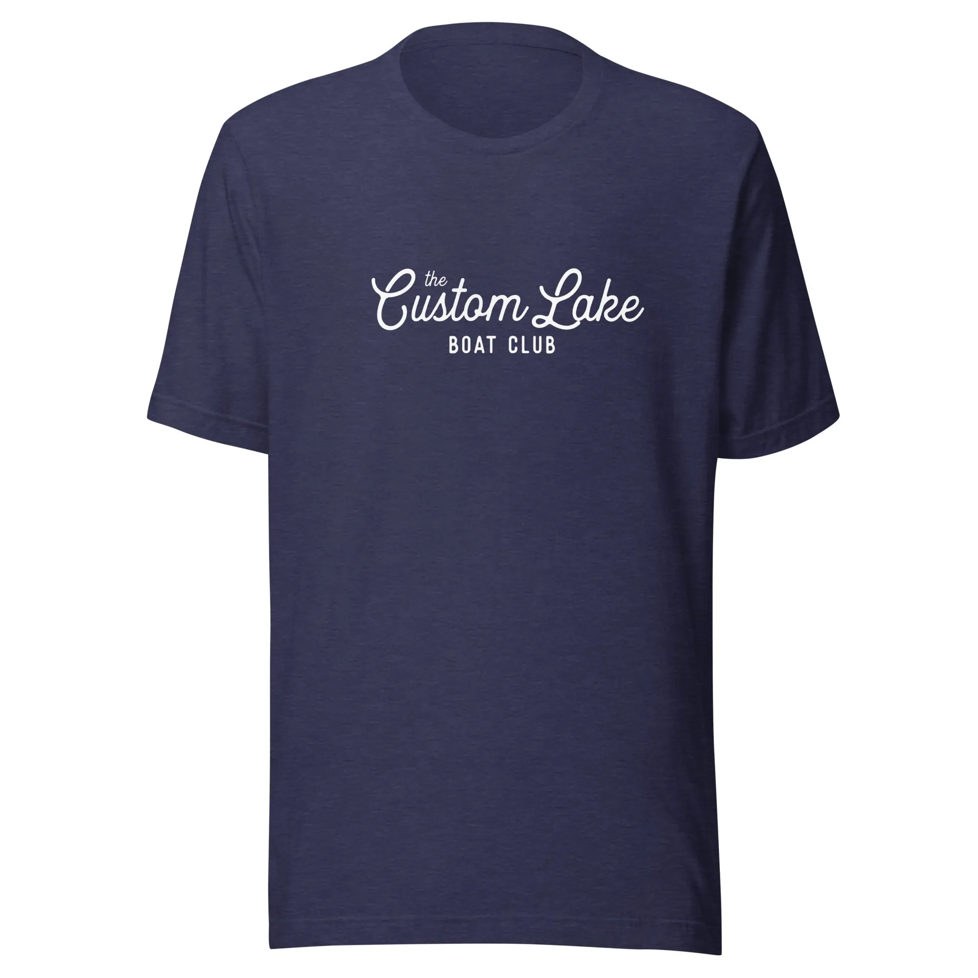 Boat Club Lake Logo Lightweight Unisex T-shirt