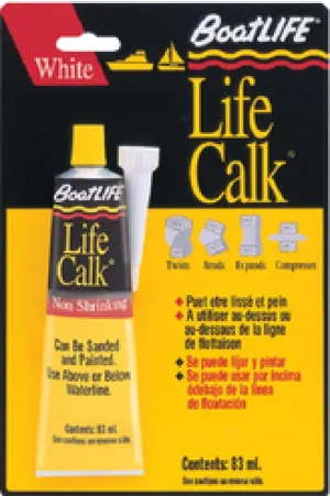 Boat Life 1305 Life Calk 1 Oz Tube White