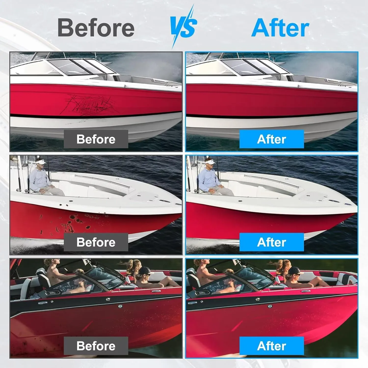 Boat Paint, 35 Oz, Gloss, Marine Paint, Boat Topside Wet Edge Bottom Enamel Paint, Marine Paint for Boats, Wood, Fiberglass, Aluminum, Metals, Oil-Based Epoxy Paint White Black Red Gray