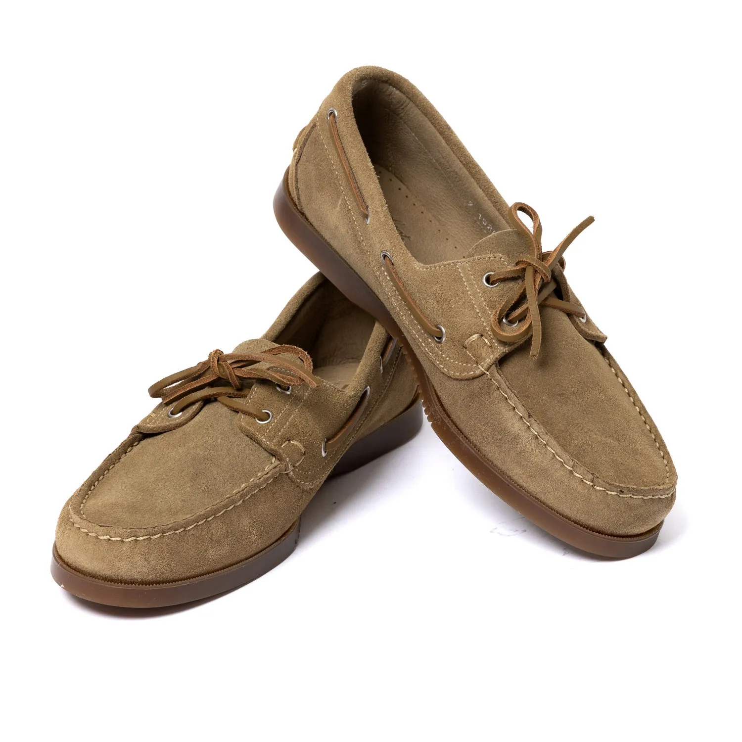 Boat Shoe "Barth" made of Sand-Brown Suede