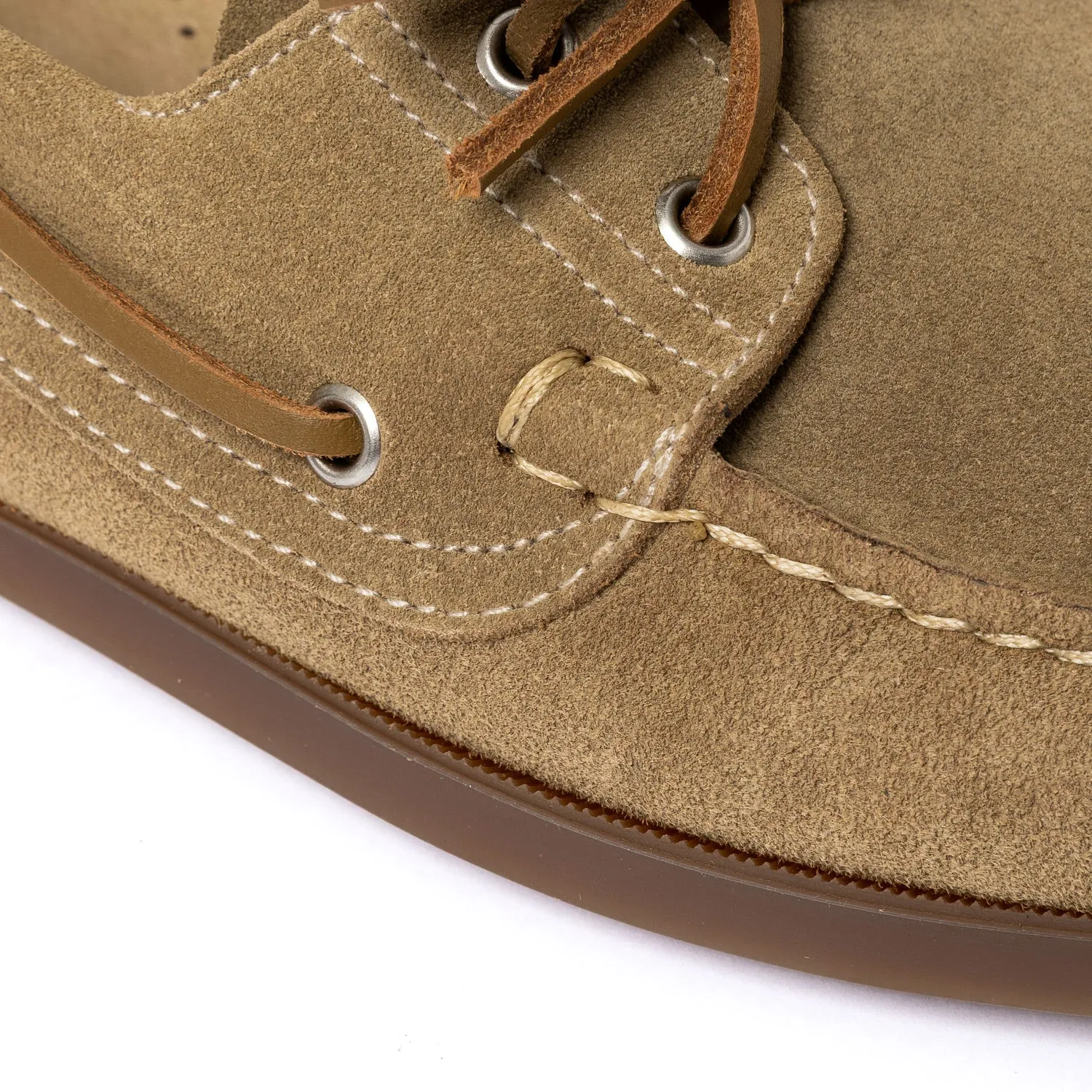 Boat Shoe "Barth" made of Sand-Brown Suede