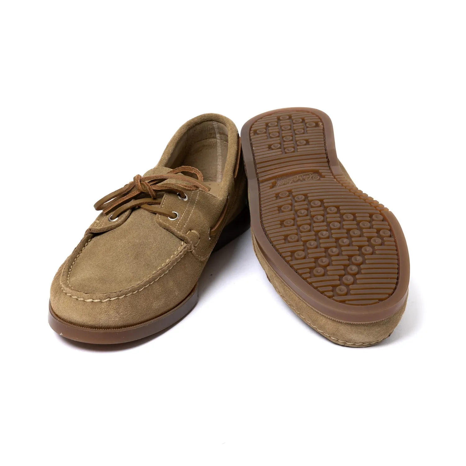 Boat Shoe "Barth" made of Sand-Brown Suede