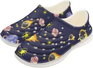 Boat Shoes, Cartoon Water Shoes for Kids, Slip On for Comfort and Style, Waterproof Garden Clogs Outdoors