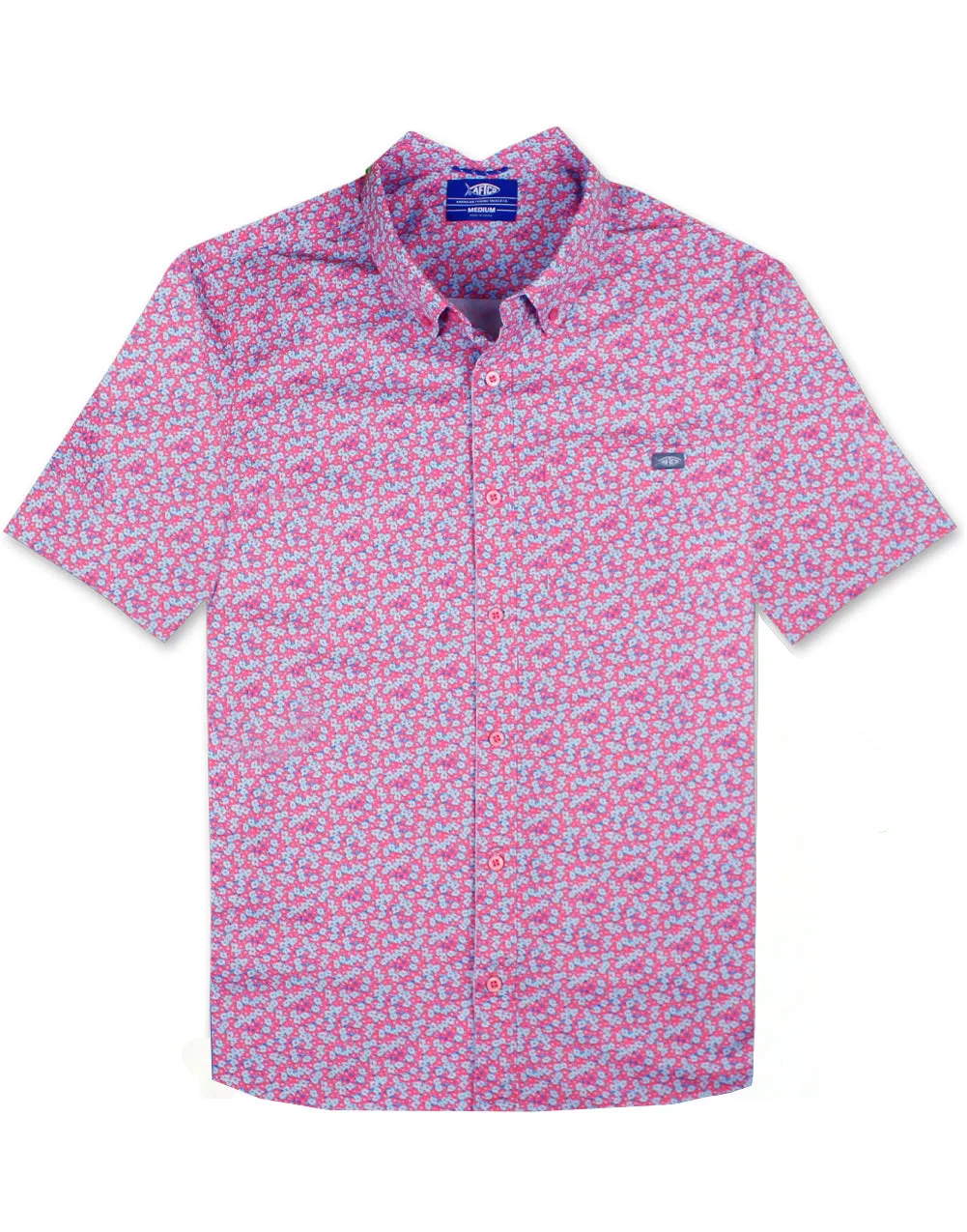 Boatbar Short Sleeve Shirt by Aftco - Fathom