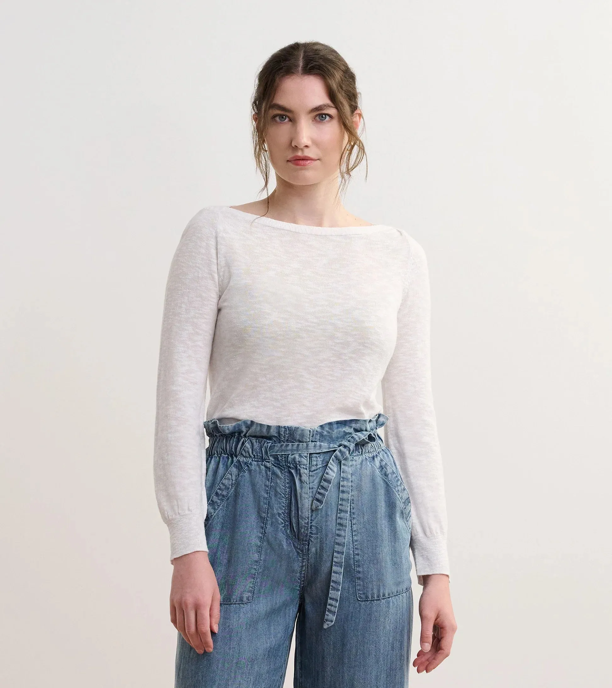 Breton 3/4 Knit Top