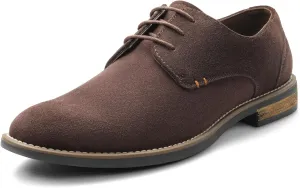 Bruno Marc Men's Urban Suede Leather Lace Up Oxfords Shoes