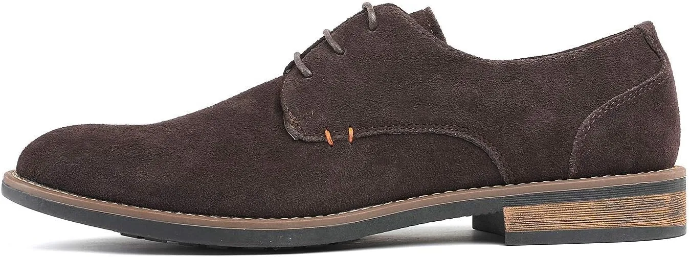 Bruno Marc Men's Urban Suede Leather Lace Up Oxfords Shoes