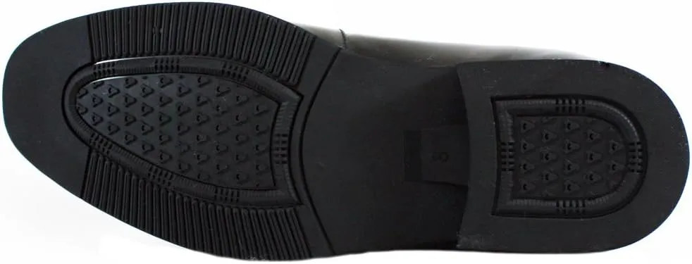 CALTO Men's Invisible Height Increasing Elevator Shoes - Black Premium Leather Lace-up Formal Dress Oxfords - 3 Inches Taller - G8082 - Size 6.5 D(M) US