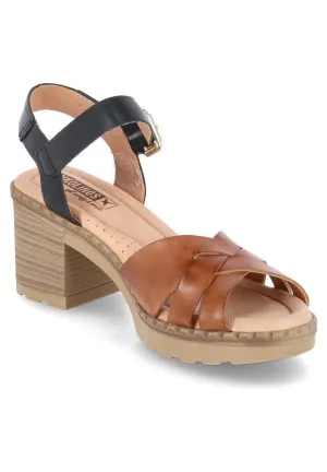 'Canarias' women's sandal - brown mix