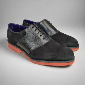 Cannock Black Suede & Grain (5.5F) Crockett & Jones