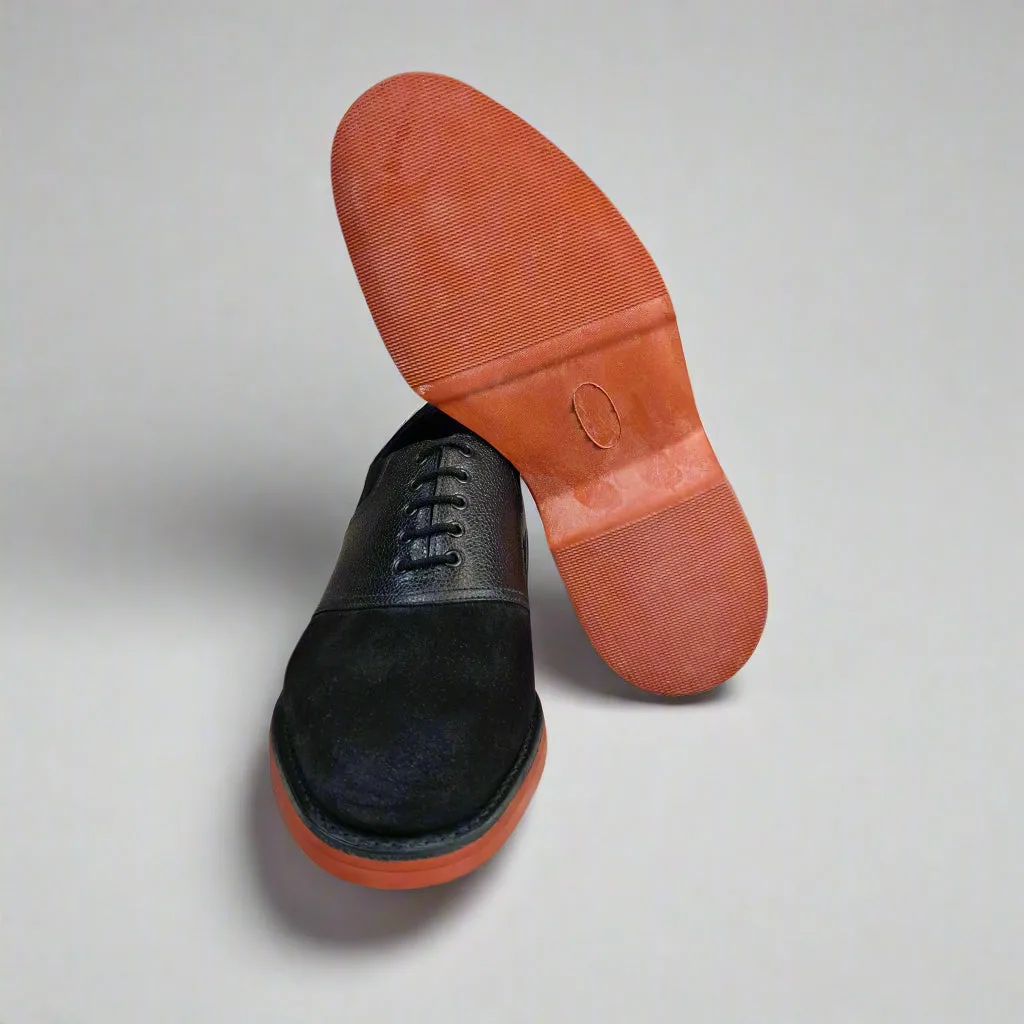 Cannock Black Suede & Grain (5.5F) Crockett & Jones
