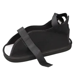 Cast Boot Rocker Open Toe Cast Boot Shoes Post Op Shoe Medical Walking Boot Adjustable Strap Orthopedic Recovery Cast Shoe for Post Surgery, Fractured Foot, Injured Toes Sprains Left Right Foot
