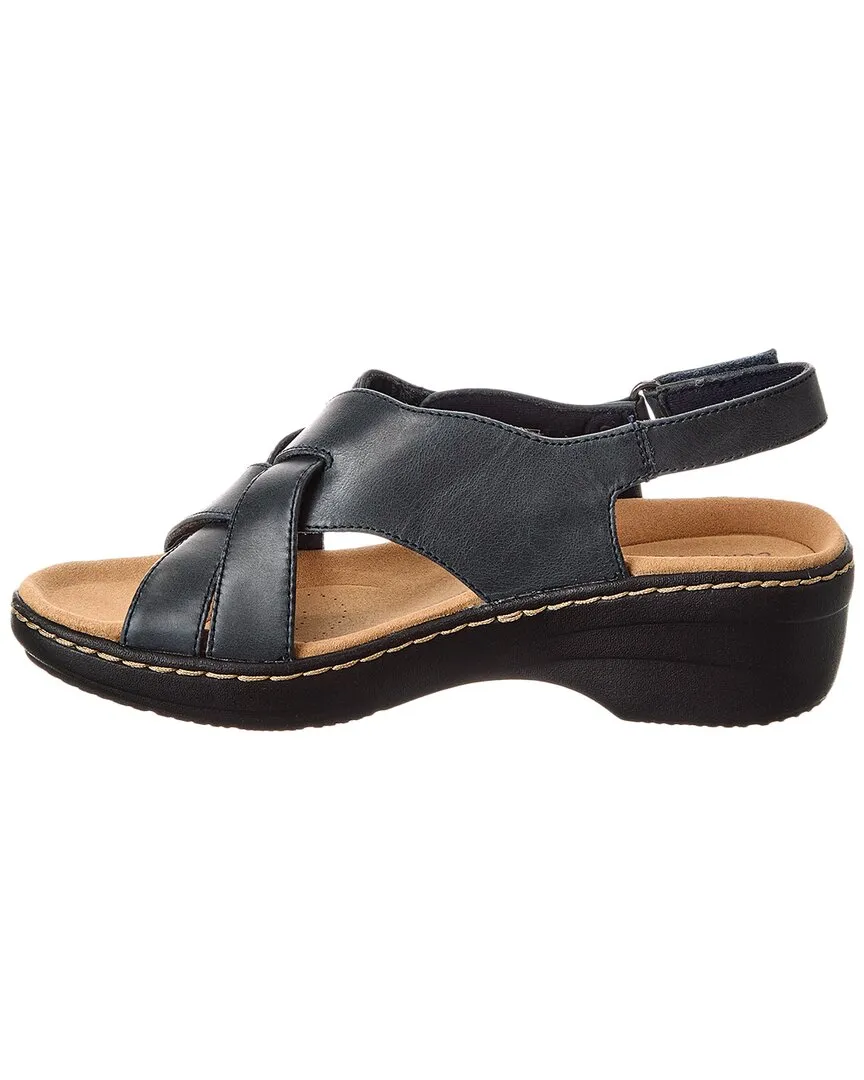 Clarks Merliah Echo Leather Heeled Sandal