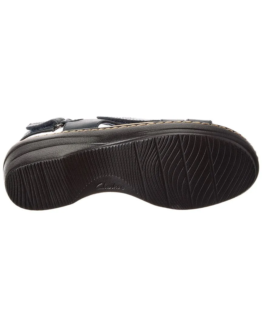 Clarks Merliah Echo Leather Heeled Sandal