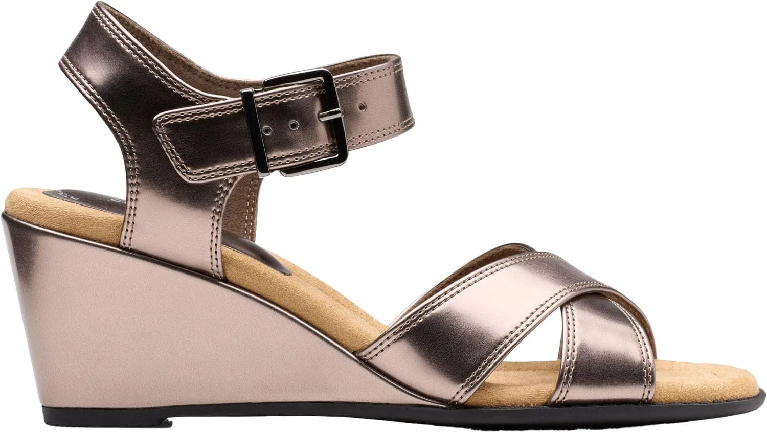 Clarks Women's Emmalae Iris Heeled Sandal