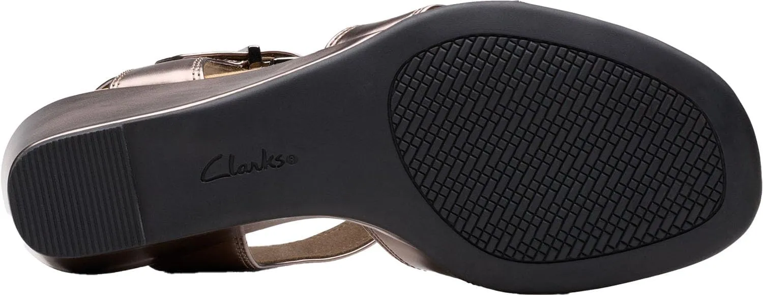 Clarks Women's Emmalae Iris Heeled Sandal