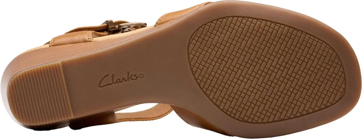 Clarks Women's Emmalae Iris Heeled Sandal