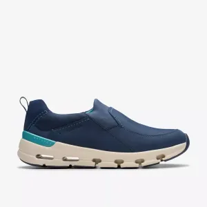 Clarks Women's NatureX SkyWP Navy Nubuck