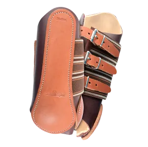 Classic Equine Leather Splint Boots - Front