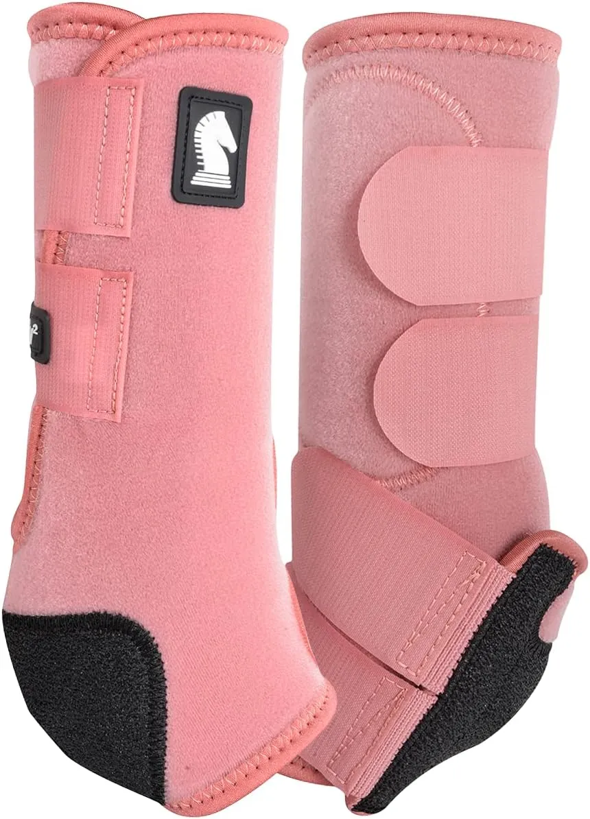 Classic Rope Company Legacy2 Hind Protective Boots 2 Pack Blush S
