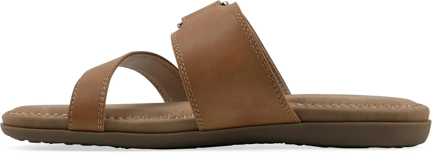 CLIFFS BY WHITE MOUNTAIN Women's Fancify Flat Sandal