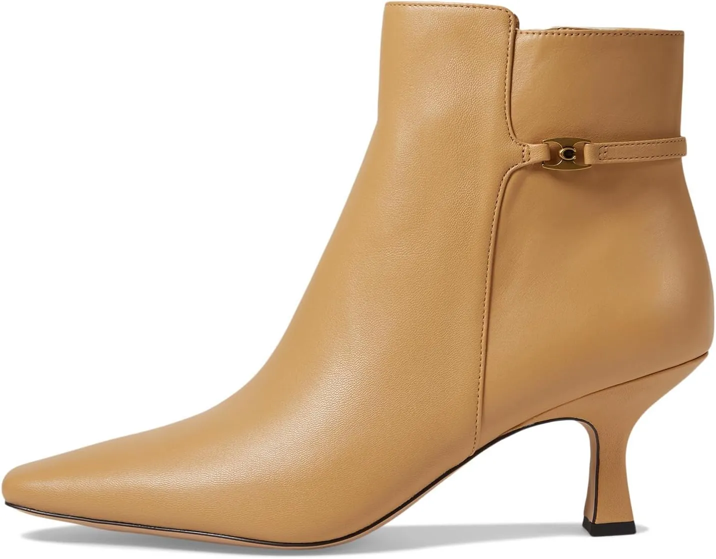 Coach Women's Rebecca Leather Bootie Ankle Boot