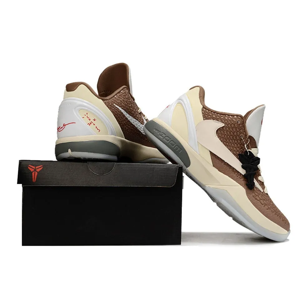 Compliance-certified NIKE REVERSE TRAVIS KOBE Low-priced x SCOTT PROTRO 6 MOCHA