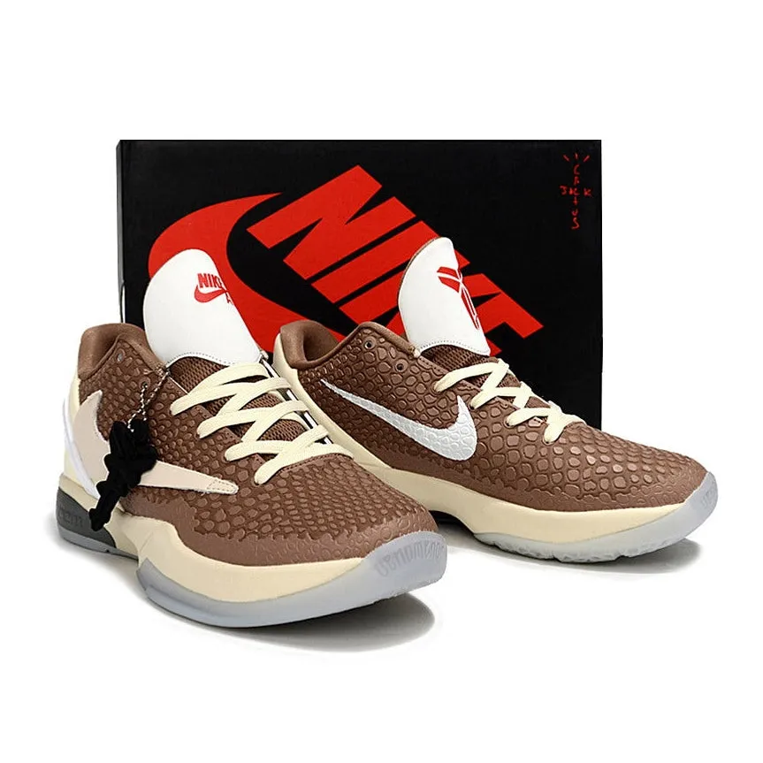 Compliance-certified NIKE REVERSE TRAVIS KOBE Low-priced x SCOTT PROTRO 6 MOCHA