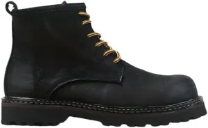 CSCDD Men's Lace-up Retro Casual High-top Boots Oxford Shoes Work Boots Height-enhancing Breathable Waterproof Suitable for Daily Wear And Driving