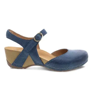 Dansko Women's Tiffani Blue Milled Burnished 1710541600