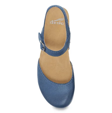 Dansko Women's Tiffani Blue Milled Burnished 1710541600