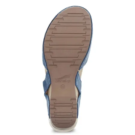 Dansko Women's Tiffani Blue Milled Burnished 1710541600