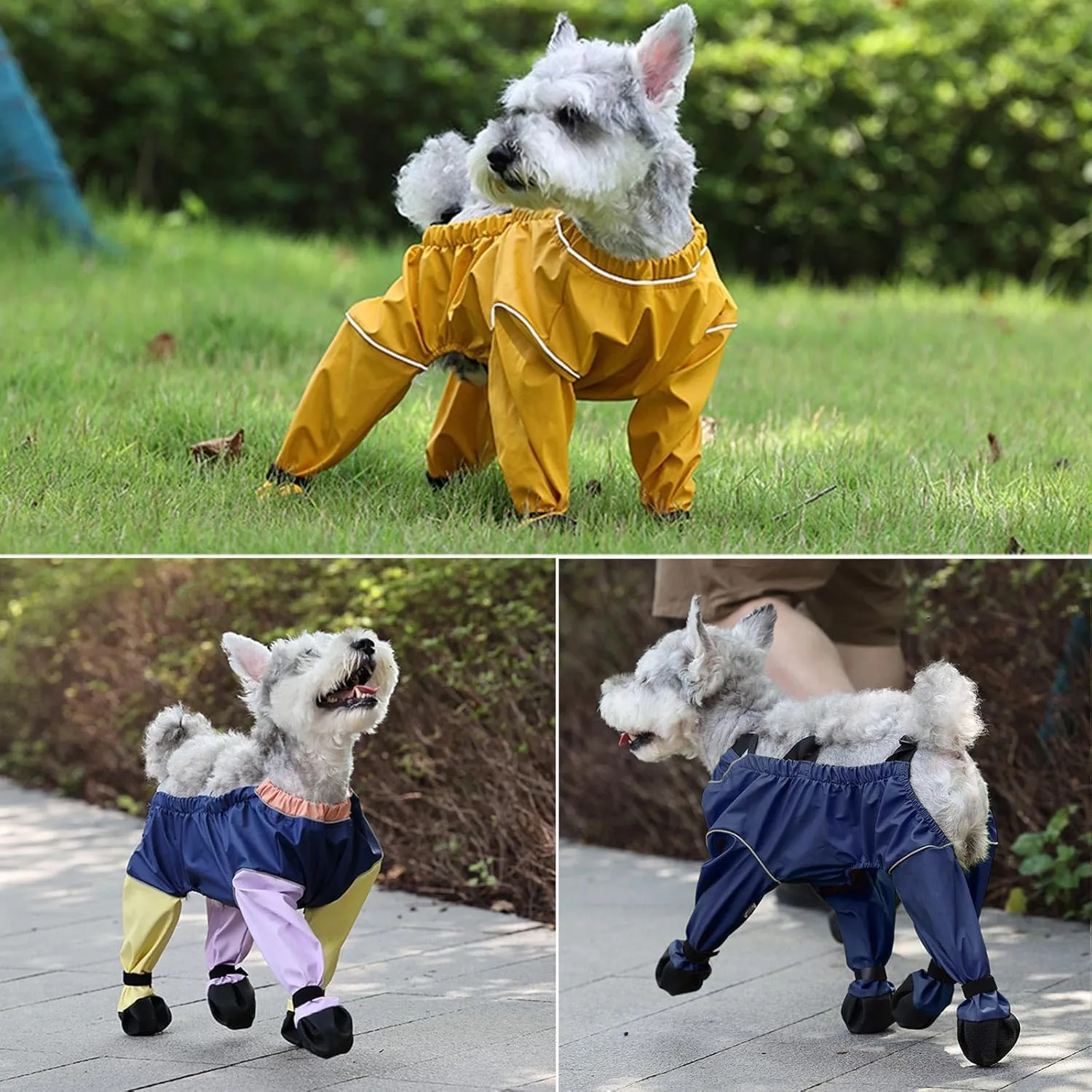 Dog Boot Leggings - Nonslip Dog Shoes & Paw Protector Rain Booties for Walking, Running, Hiking