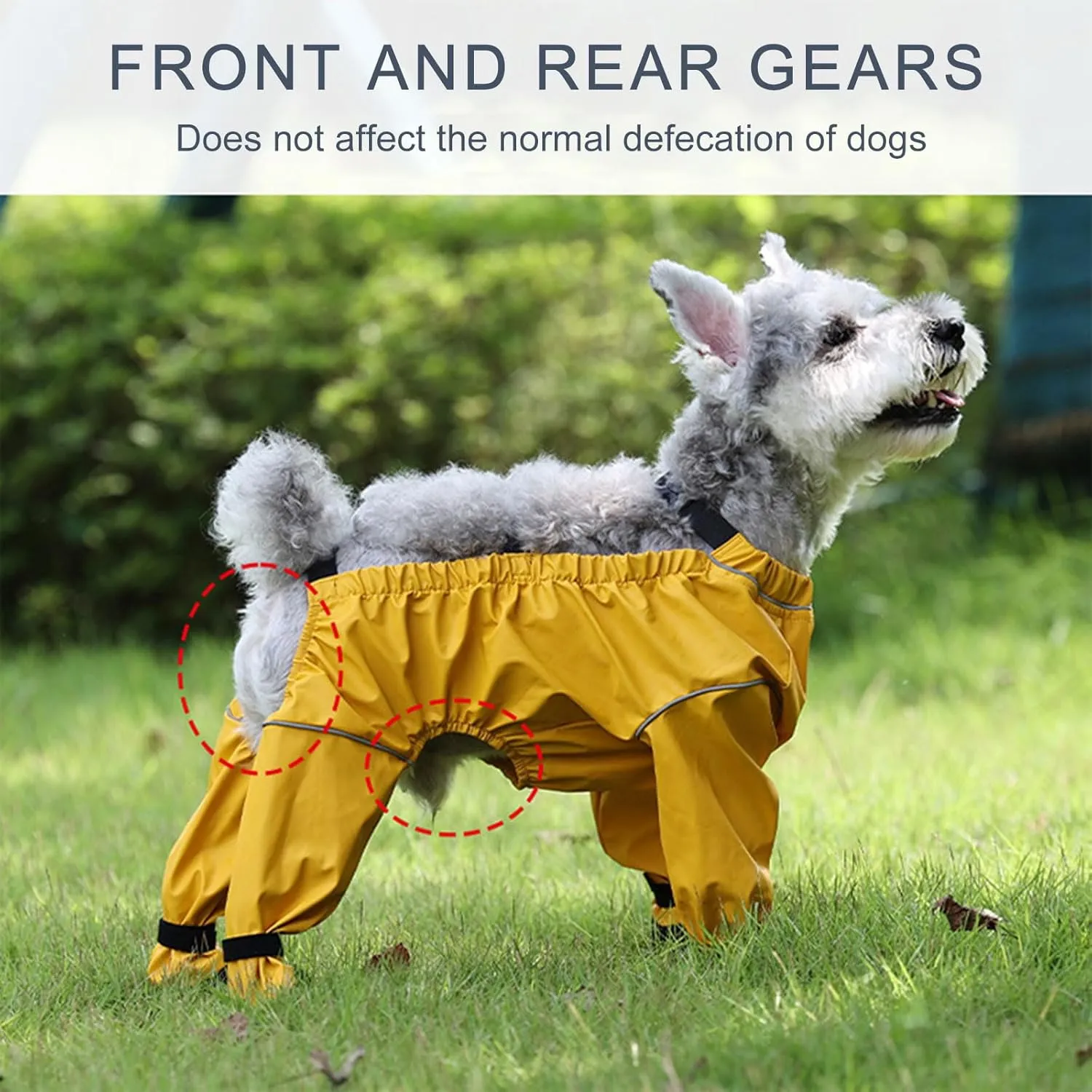 Dog Boot Leggings - Nonslip Dog Shoes & Paw Protector Rain Booties for Walking, Running, Hiking