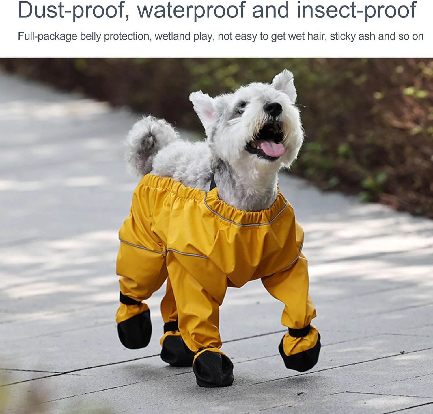 Dog Boot Leggings - Nonslip Dog Shoes & Paw Protector Rain Booties for Walking, Running, Hiking