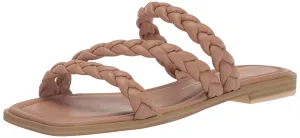 DOLCE VITA Women's IMAN Flat Sandal, Cafe Stella, 6.5