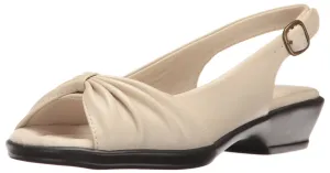 Easy Street Women's Fantasia Heeled Sandal, Bone, 9.5