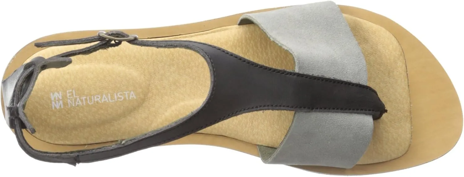 El Naturalista Women's Nf35 Tulip Flat Sandal