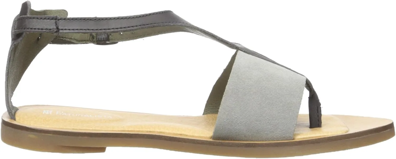 El Naturalista Women's Nf35 Tulip Flat Sandal