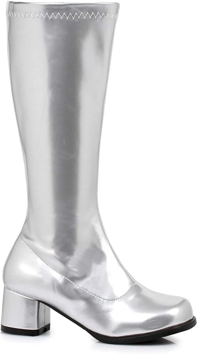 Ellie Shoes 1.75" Heel Children's Gogo Boot. XS SLV