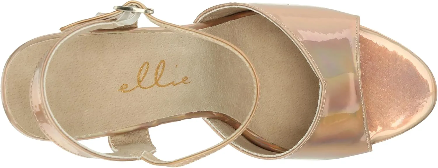 Ellie Shoes Women's Lola Heeled Sandal