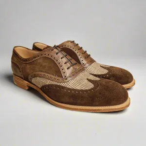 Ernest II Mocha/Plough/Deans suede (8F, 8.5F & 9F) Joseph Chenaey & Sons