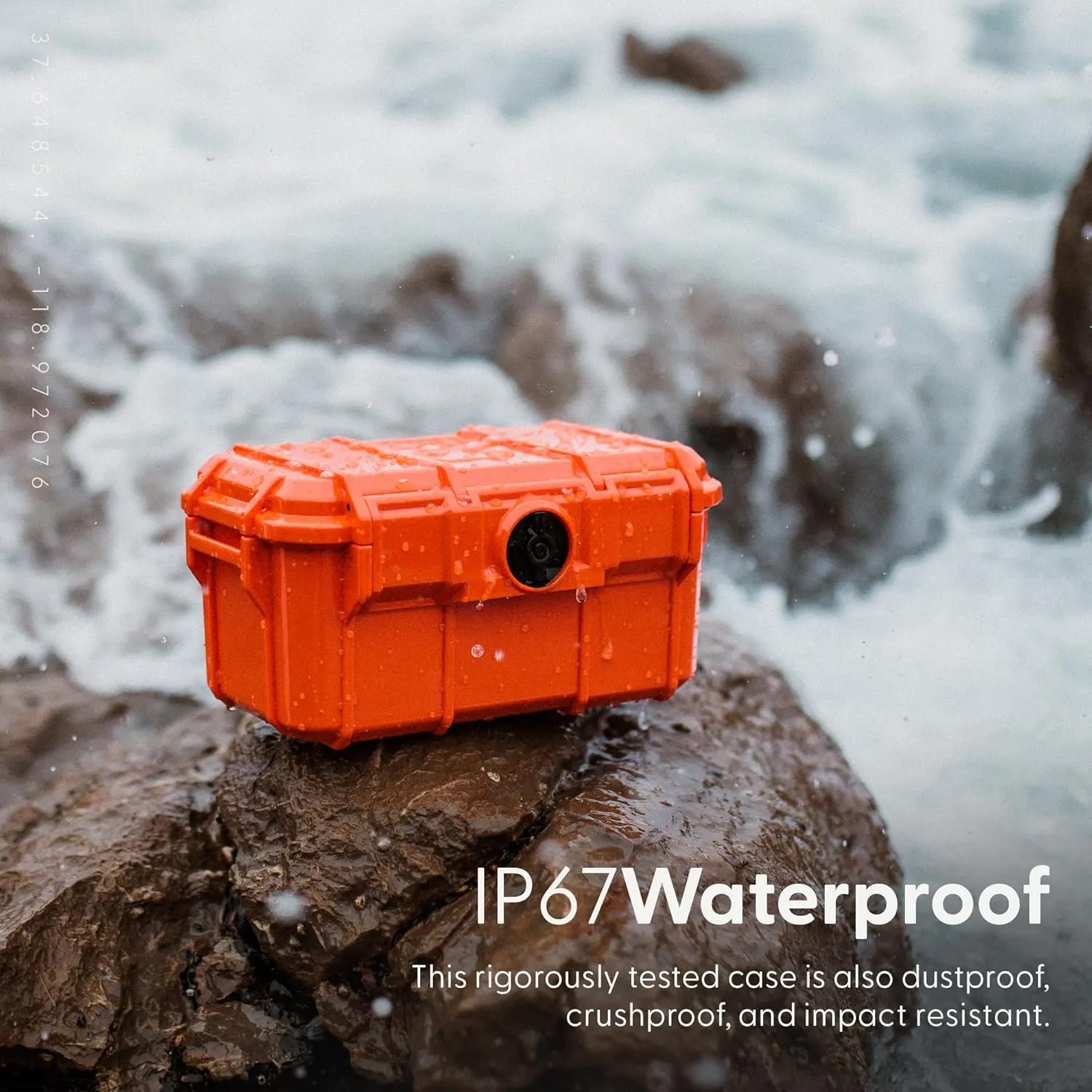 Evergreen 58 Waterproof Dry Box Protective Case - Travel Safe/Mil Spec/USA Made - for Cameras, Lenses, Phones, Pistols, First Aid, Boating, Water Sports, Tacklebox, Ammo Can, Deck Boxes