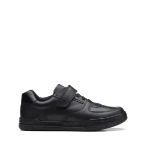 Fawn Lay O - Black Leather