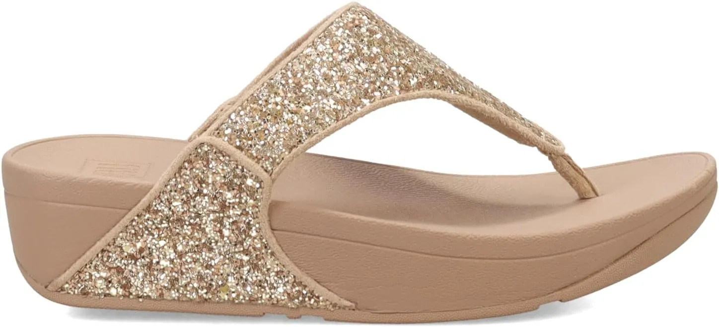 FitFlop Women's, Lulu Glitter Thong Sandal