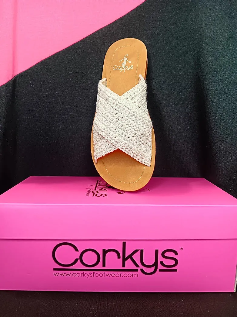 Flat Ivory Sandal