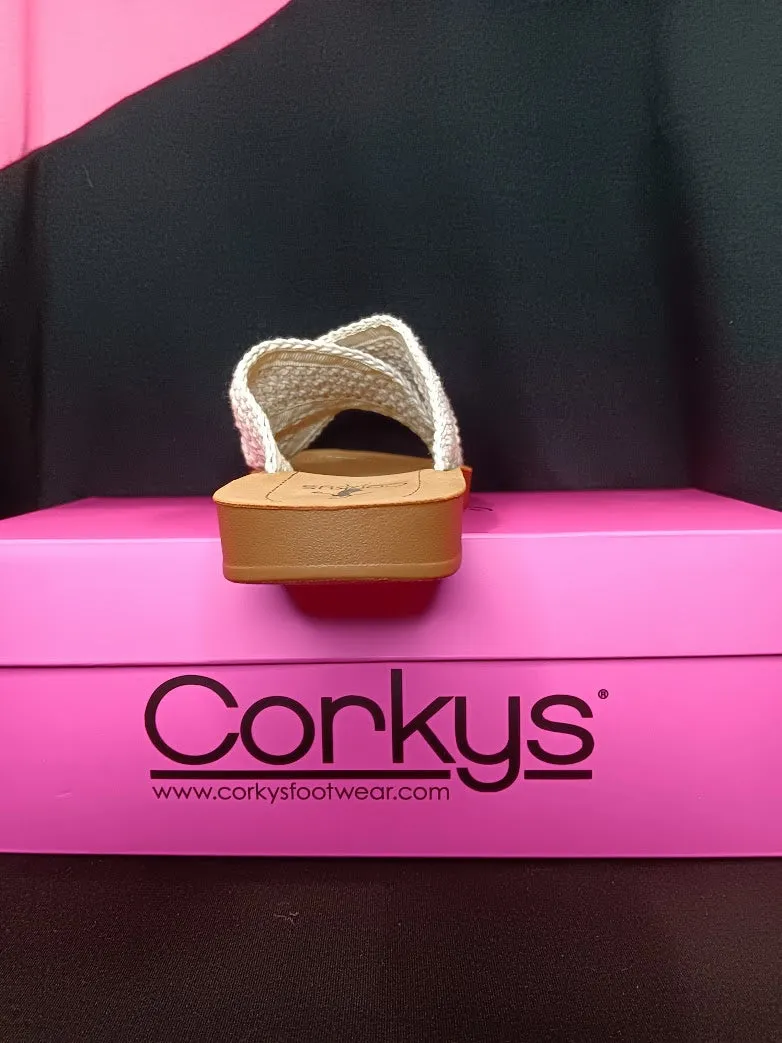Flat Ivory Sandal